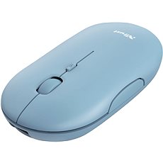 TRUST Puck Wireless Mouse, modrá