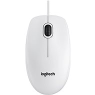 Logitech B100 Optical USB Mouse biela