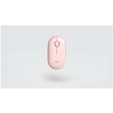 Logitech Pebble M350 Wireless Mouse, ružová