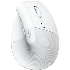 Logitech Lift Vertical Ergonomic Mouse for Mac Off-white