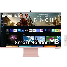 32  Samsung Smart Monitor M8 Sunset Pink