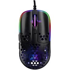 XTRFY Gaming Mouse MZ1 ZY’S Rail Black Transparent