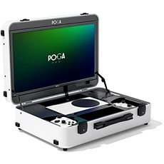 POGA Pro – cestovný kufor s LCD monitorom na herné konzoly – biely