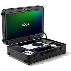 POGA Pro – cestovný kufor s LCD monitorom na herné konzoly – čierny